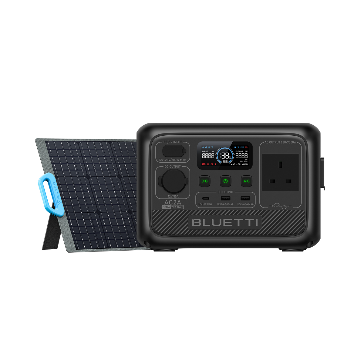 Bluetti BLUETTI AC2A Portable Power Station | 300W 204Wh