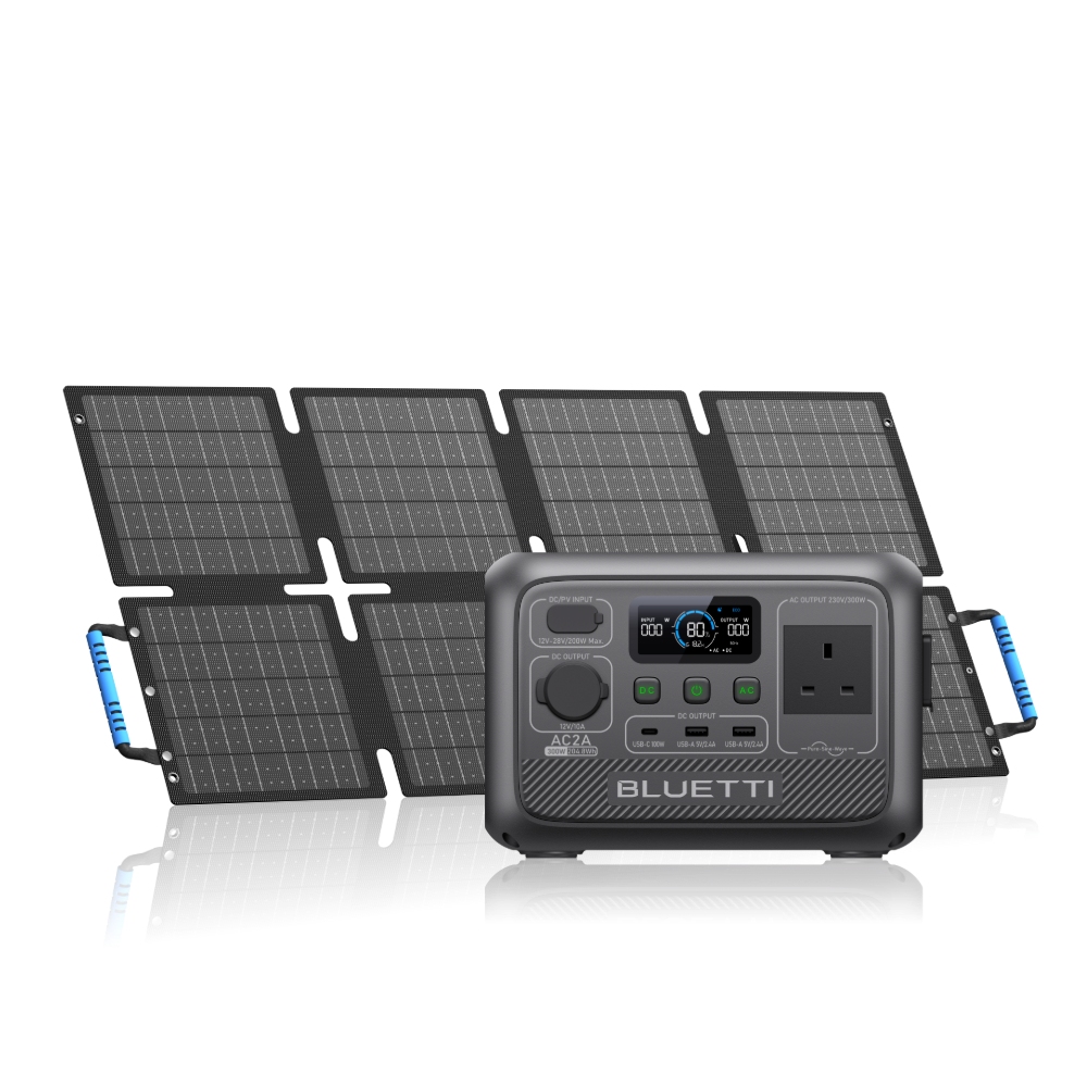 AC2A + 60 W | 204 Wh Capacity | 60 W Solar Panel