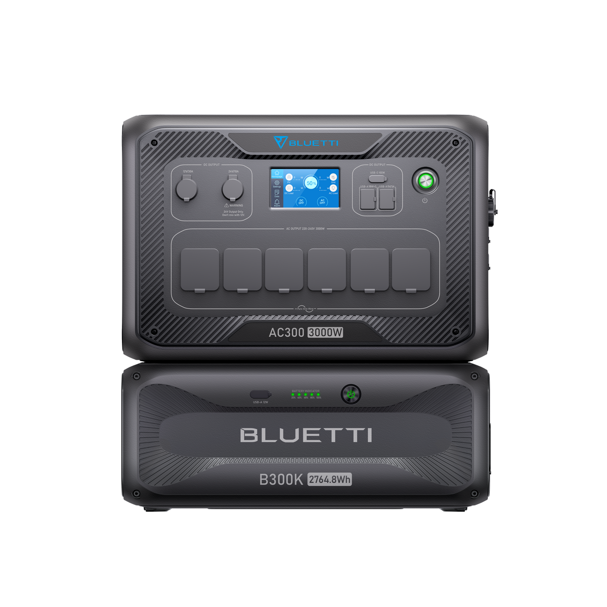 BLUETTI AC300 + B300K Home Battery Backup | 3,000W 2,764.8Wh