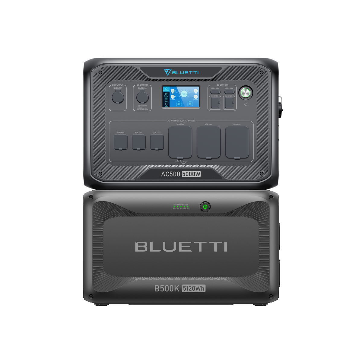 BLUETTI AC500 + B300K Home Battery Backup