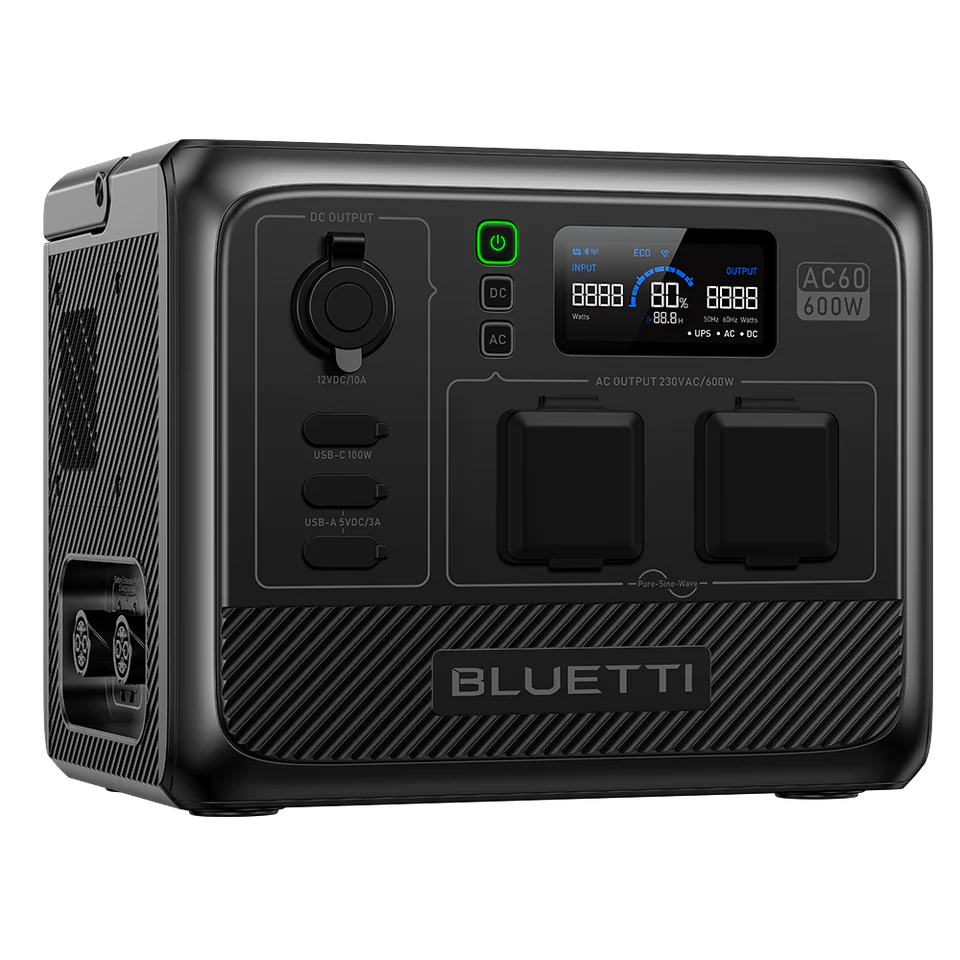BLUETTI AC60 Portable Power Station | 600W 403Wh