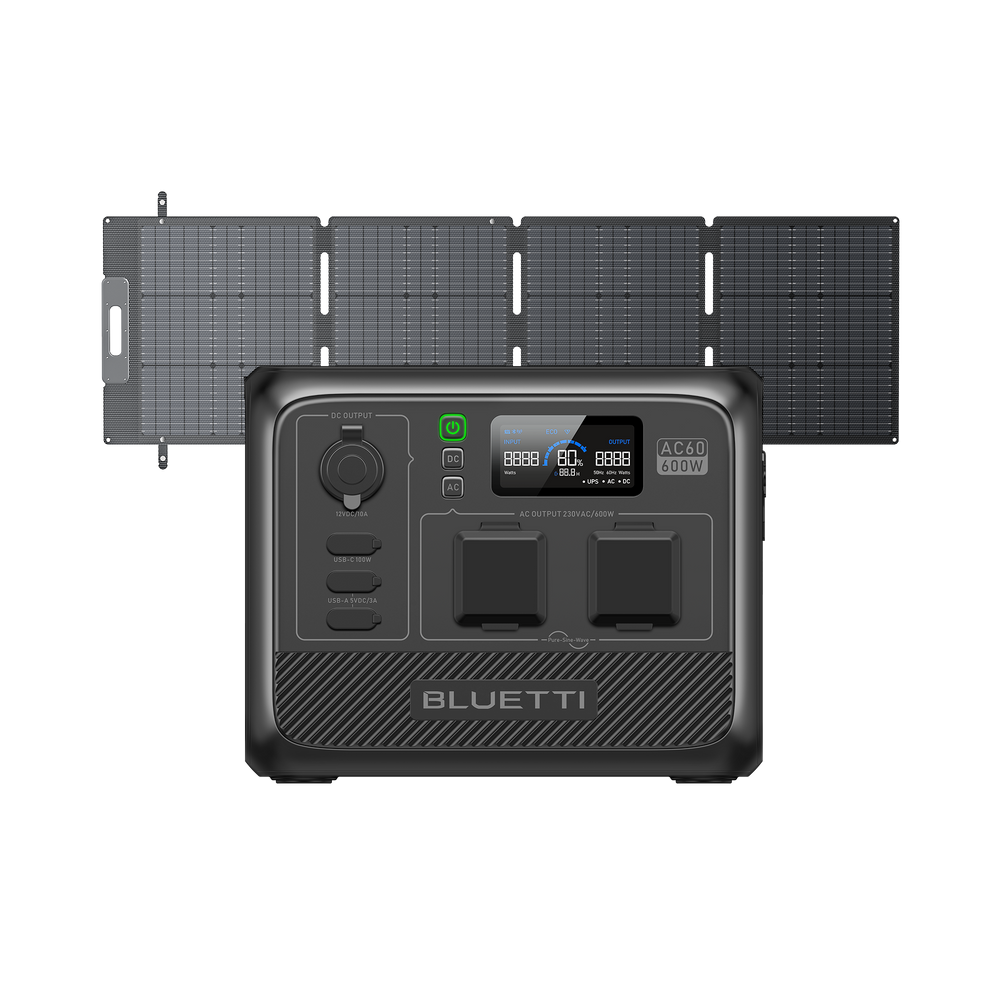 BLUETTI AC60 Portable Power Station | 600W 403Wh
