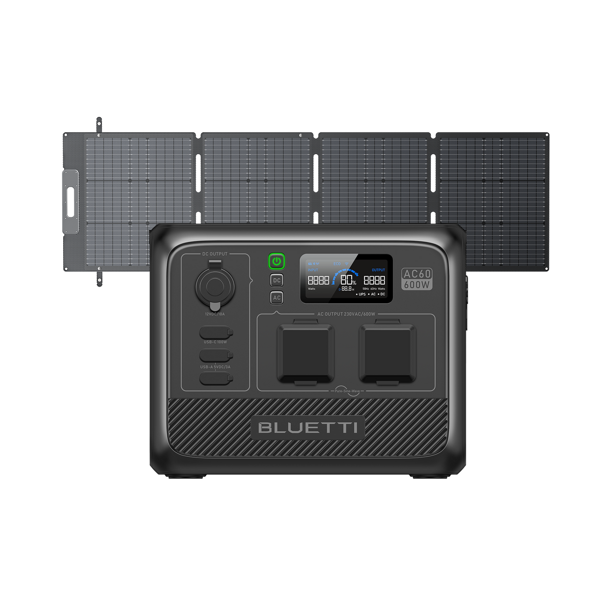 BLUETTI AC60 Portable Power Station | 600W 403Wh