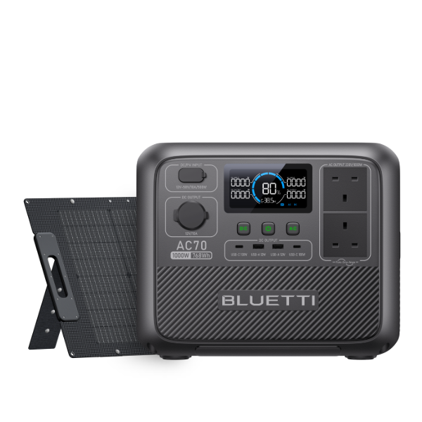AC70+120W | 1000W 768Wh | 120W Solar Kit