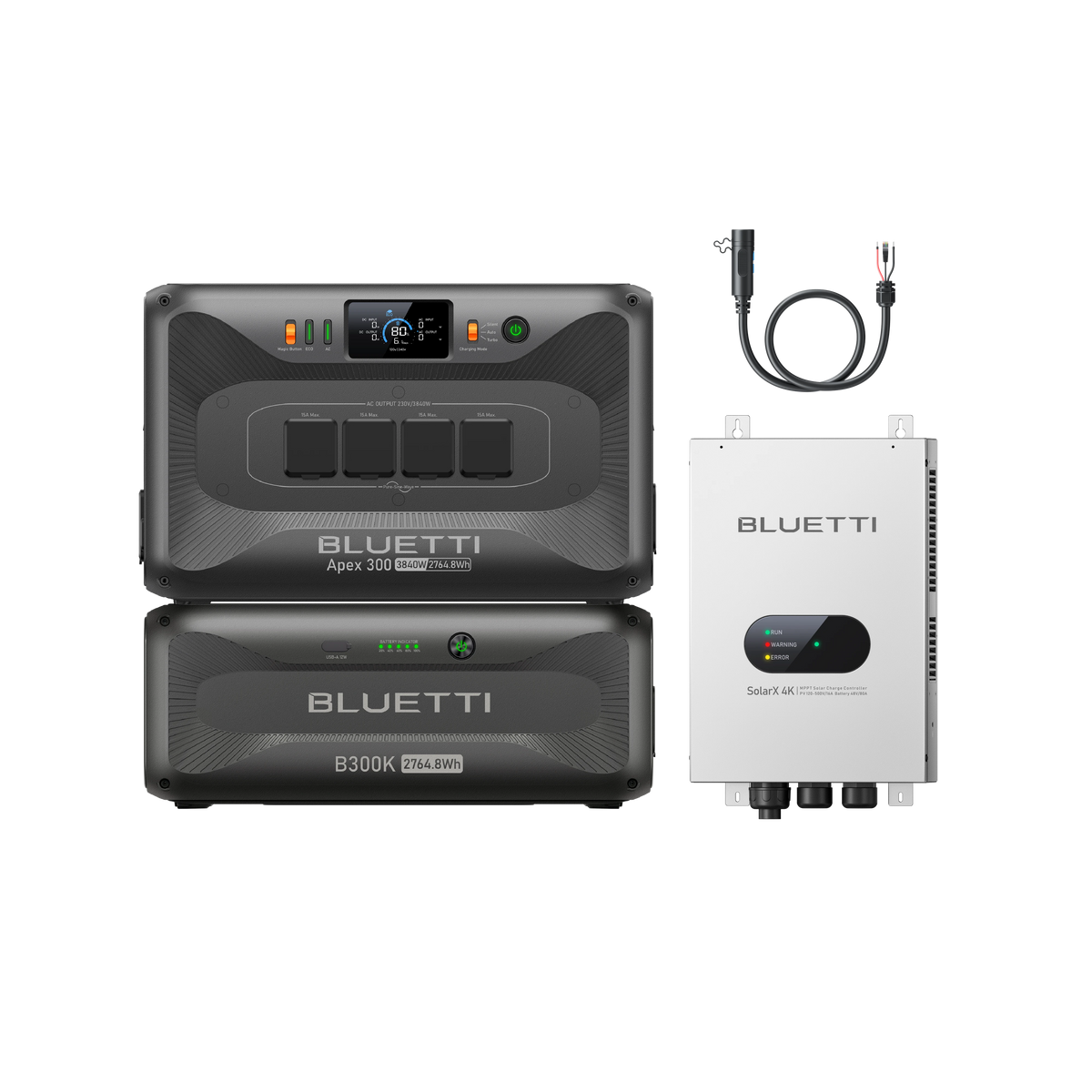 Apex 300+B300K+SolarX 4K
