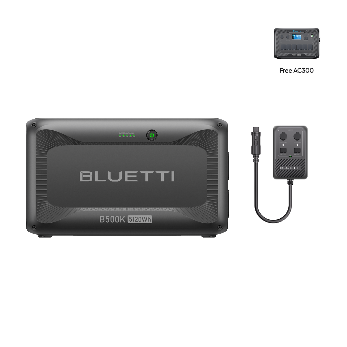 B500K + Hub D1 (Free AC300)