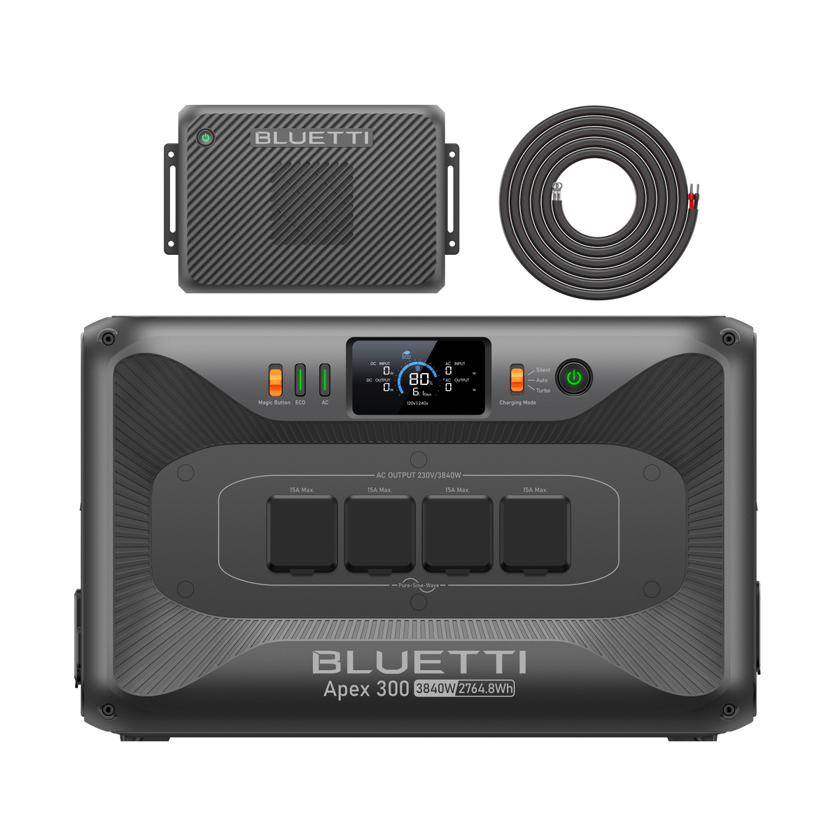 BLUETTI Charger 2 | 1200W Alternator & Solar Dual DC Charger