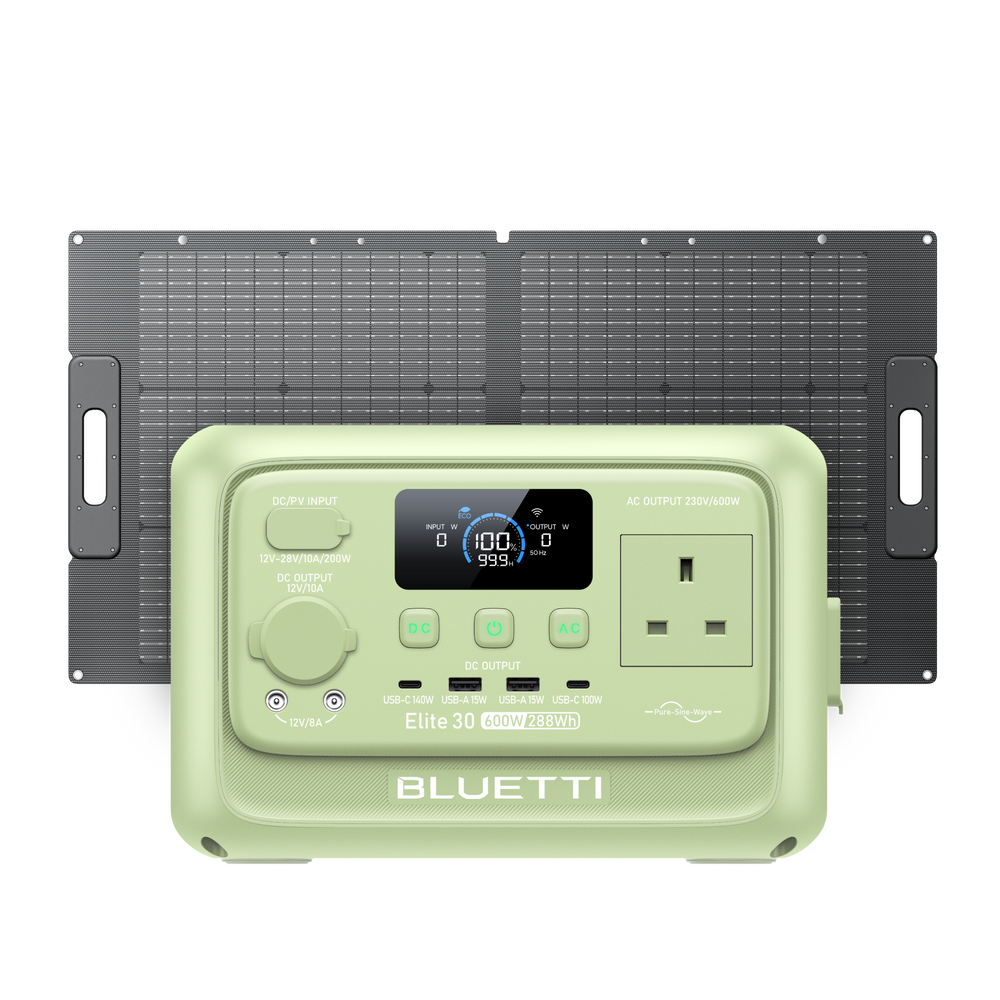 BLUETTI Elite 30 V2 Portable Power Station | 600W 288Wh