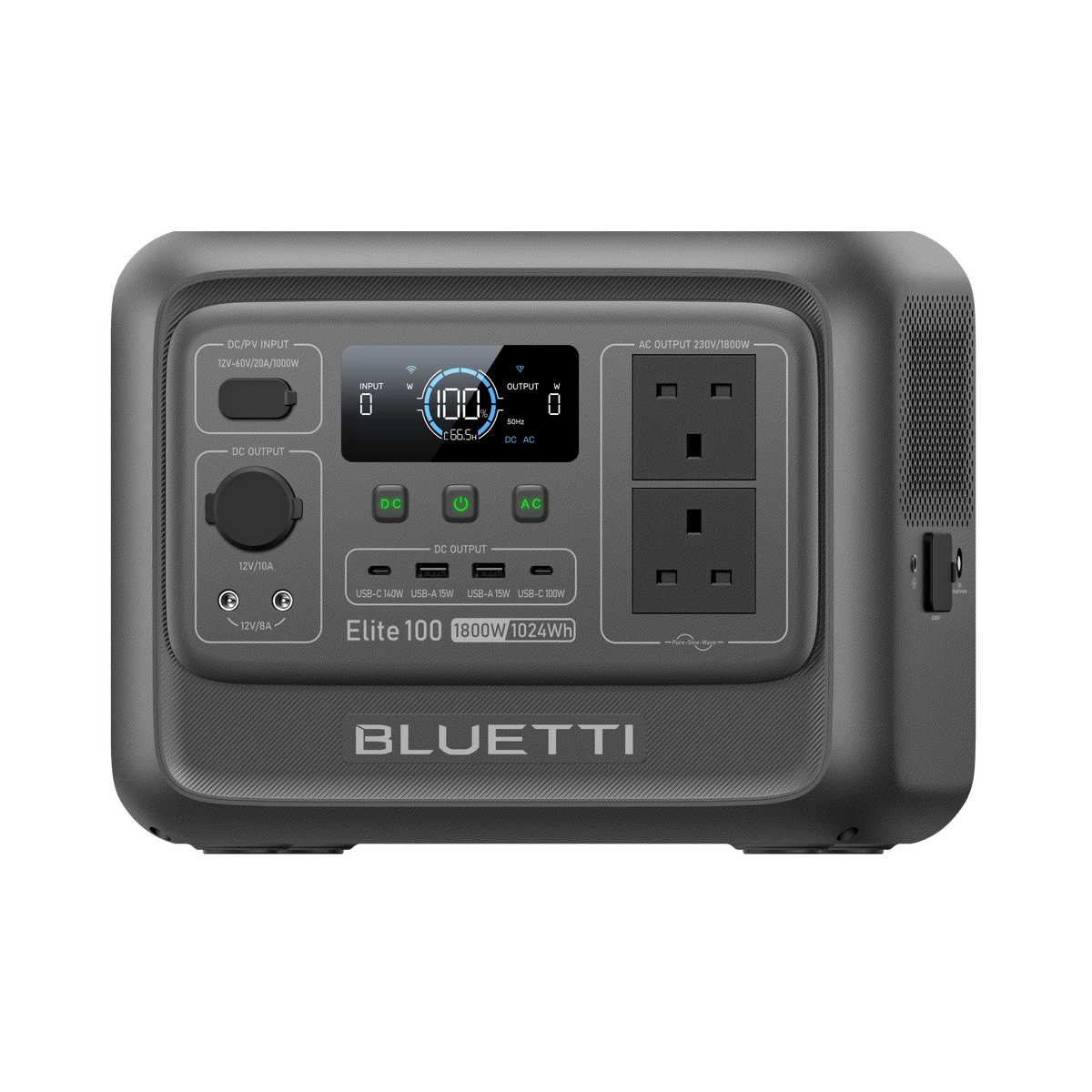 BLUETTI Elite 100 V2 Portable Power Station | 1,024Wh 1,800W