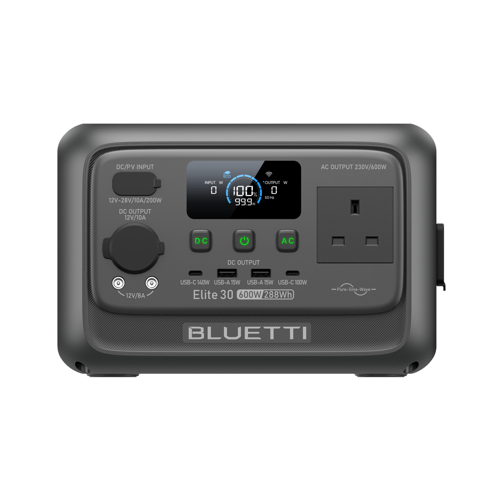 BLUETTI Elite 30 V2 Portable Power Station | 600W 288Wh