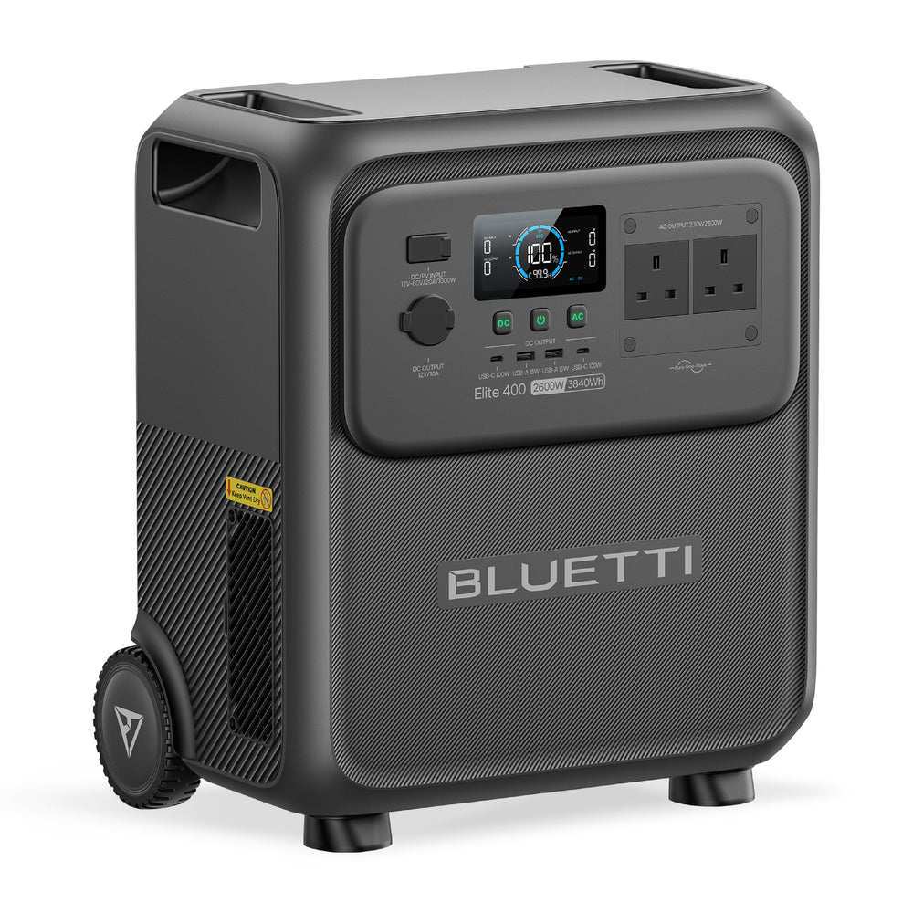 BLUETTI Elite 400 Portable Power Station | 2,600 W, 3,840 Wh（amazon）