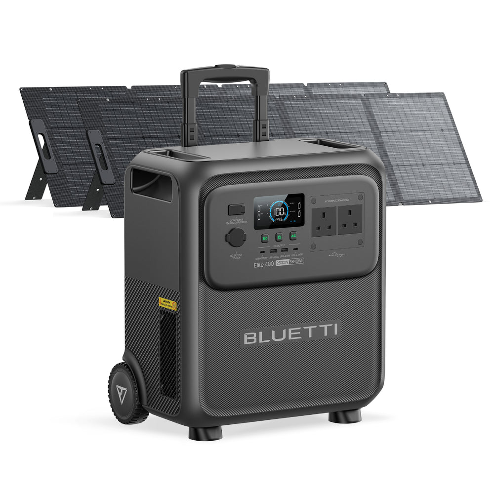 BLUETTI Elite 400 Portable Power Station | 2,600 W, 3,840 Wh（amazon）