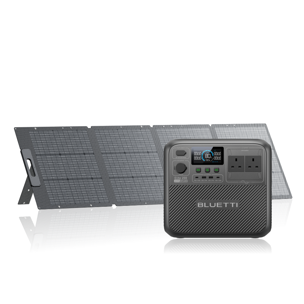 Elite 200 V2 + 200W 2 073.6 Wh Capacity 200 W Solar Panel