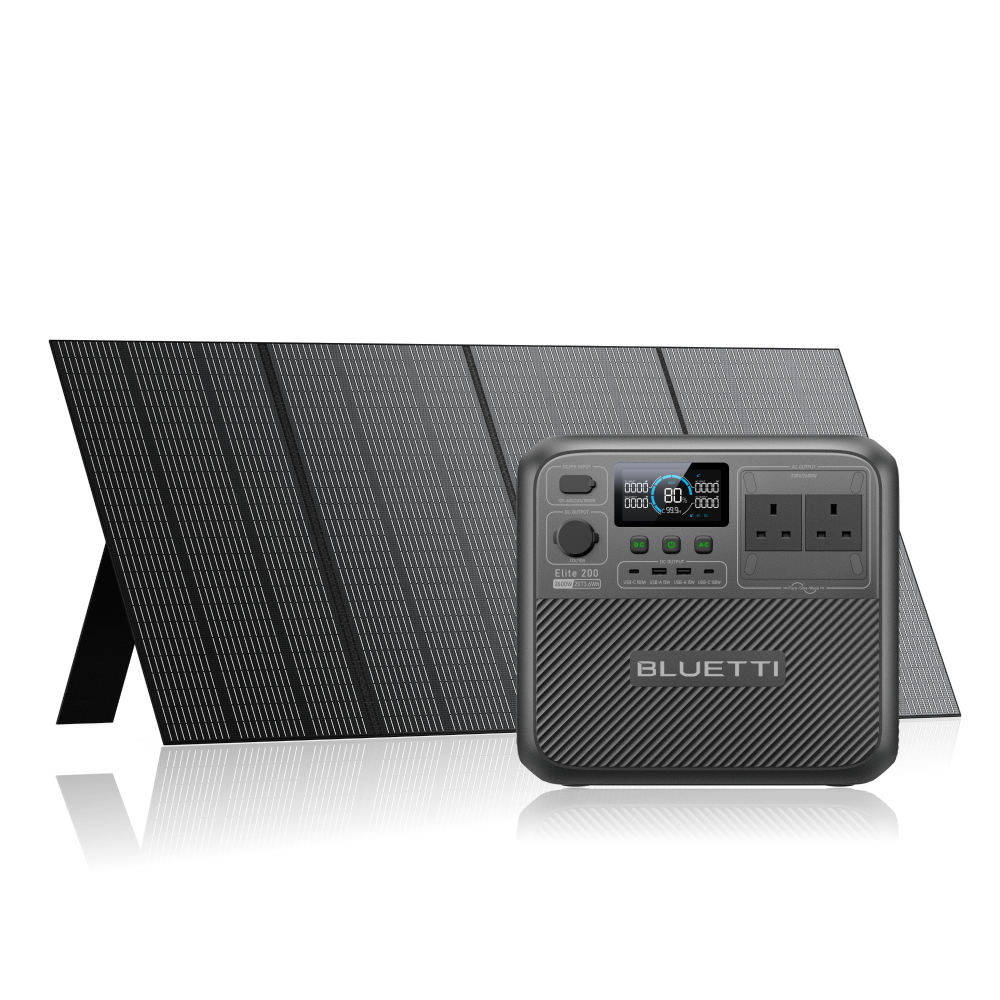 Elite 200 V2 + 350 W | 2,073.6 Wh Capacity | 350 W Solar Panel