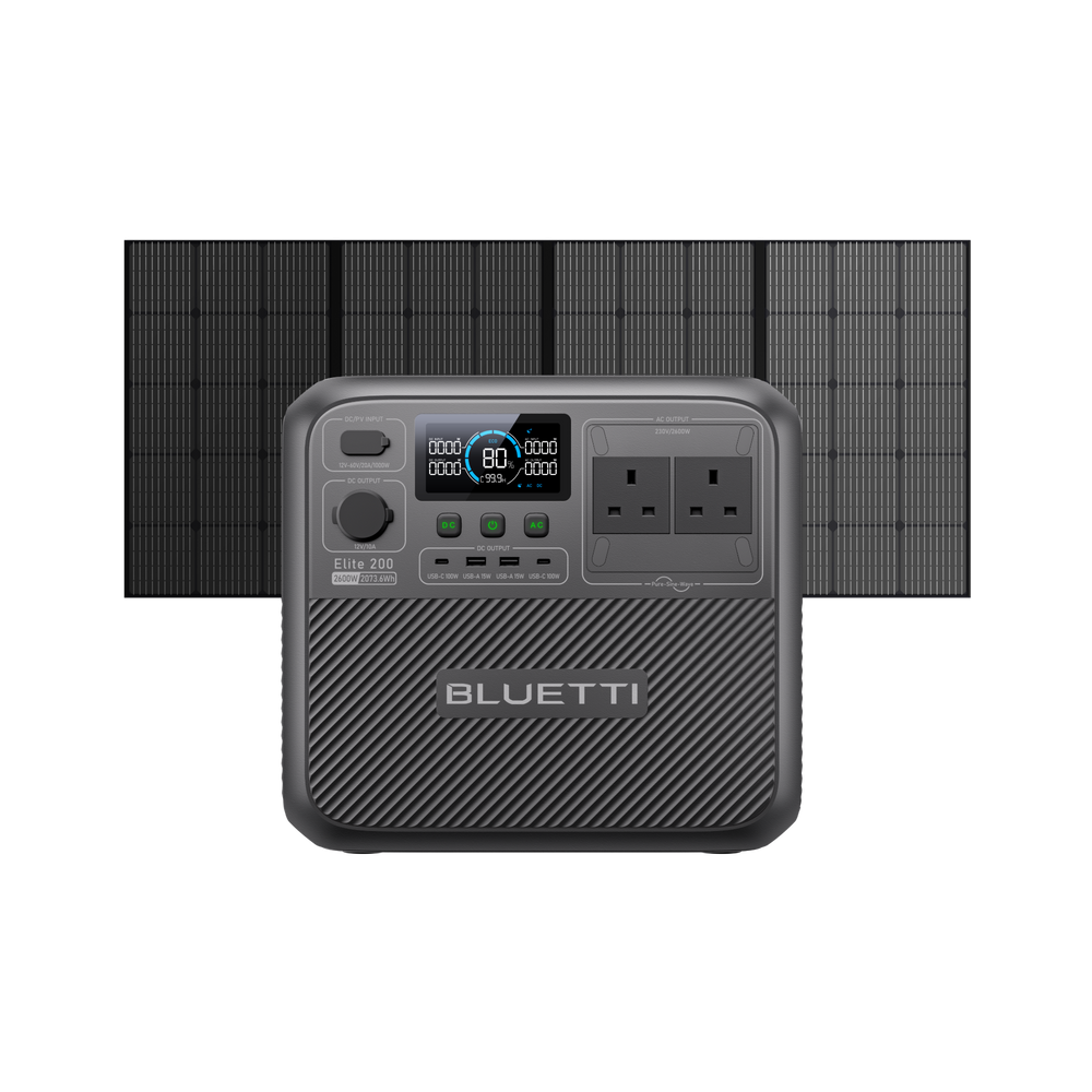 BLUETTI Elite 200 V2 Portable Power Station | 2,073.6Wh 2,600W