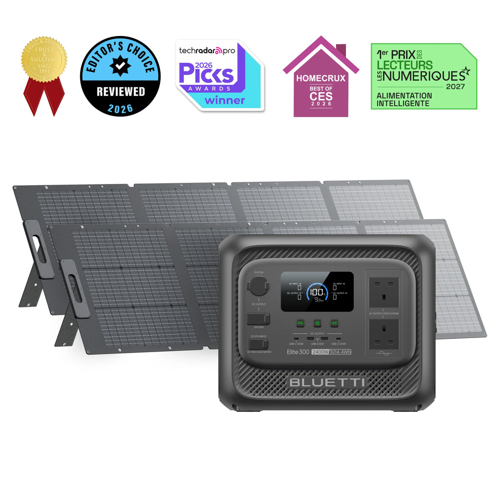 Elite 300 + 350W 3 014.4 Wh Capacity 350 W Solar Panel