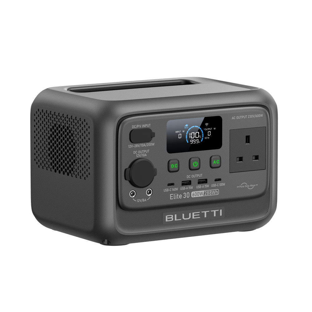 BLUETTI Elite 30 V2 Portable Power Station | 600W 288Wh