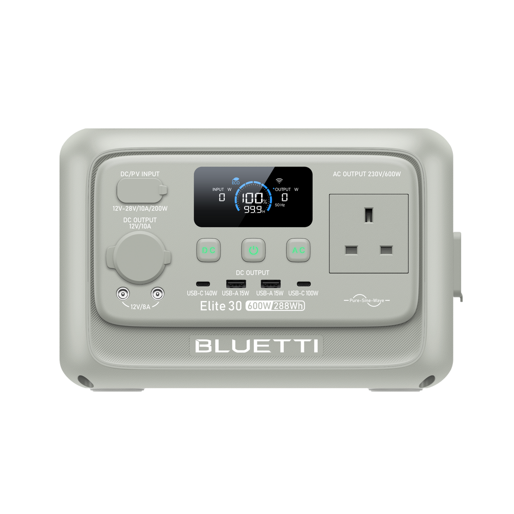 BLUETTI Elite 30 V2 Portable Power Station | 600W 288Wh