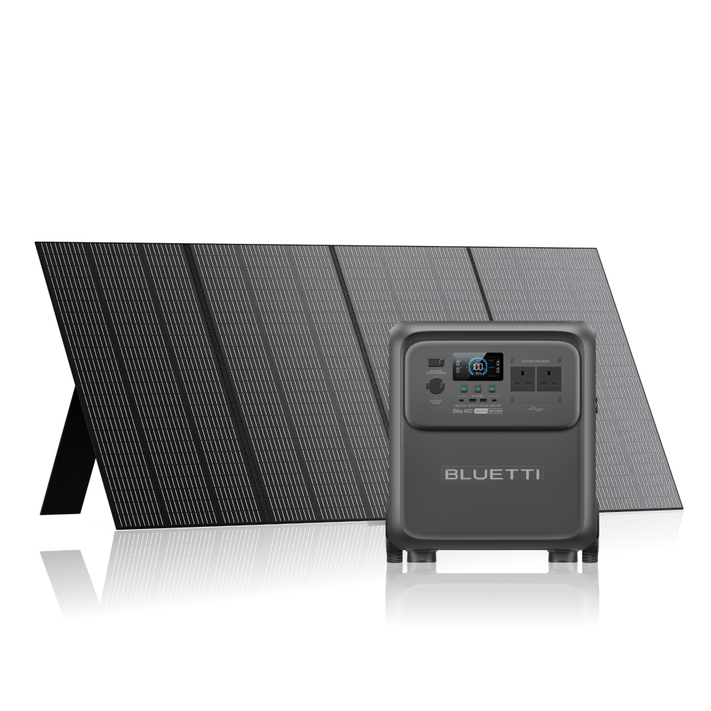 Elite 400 + 350 W | 3,840 Wh Capacity | 350 W Solar Panel