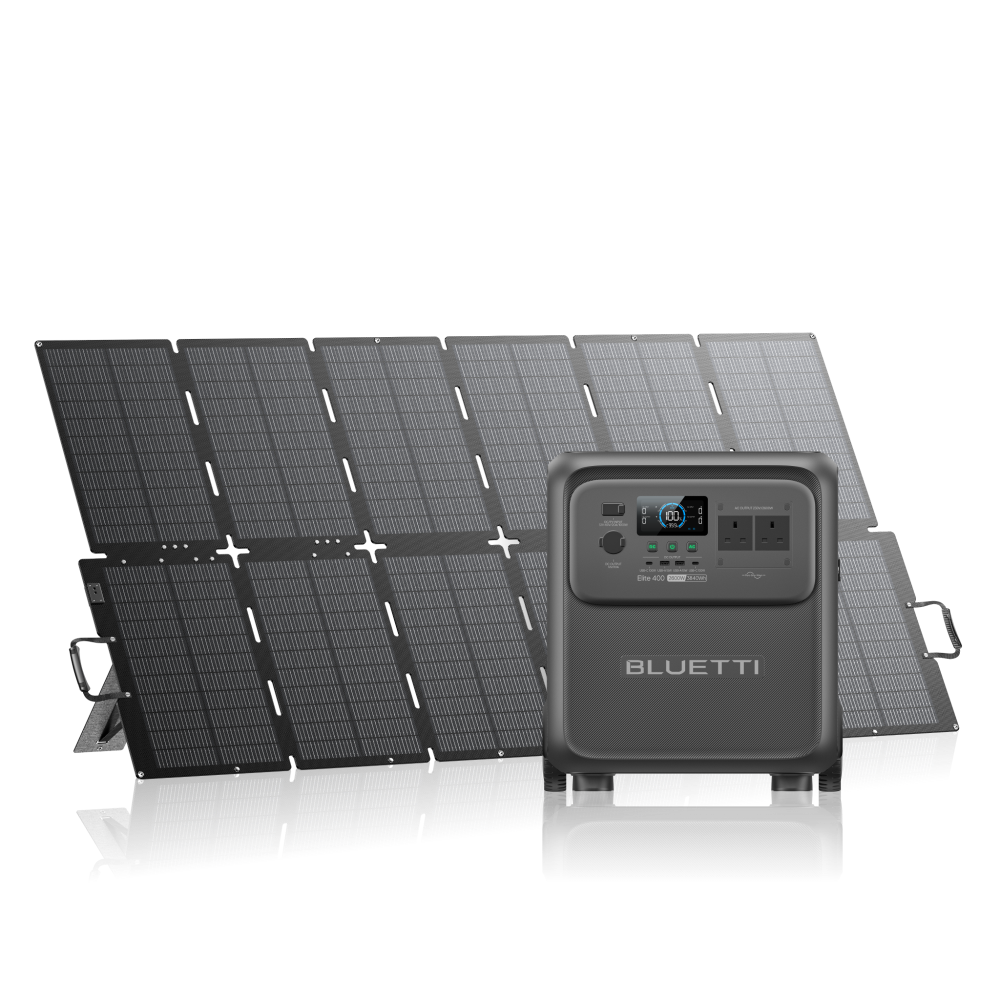 Elite 400 + 500 W | 3,840 Wh Capacity | 500 W Solar Panel