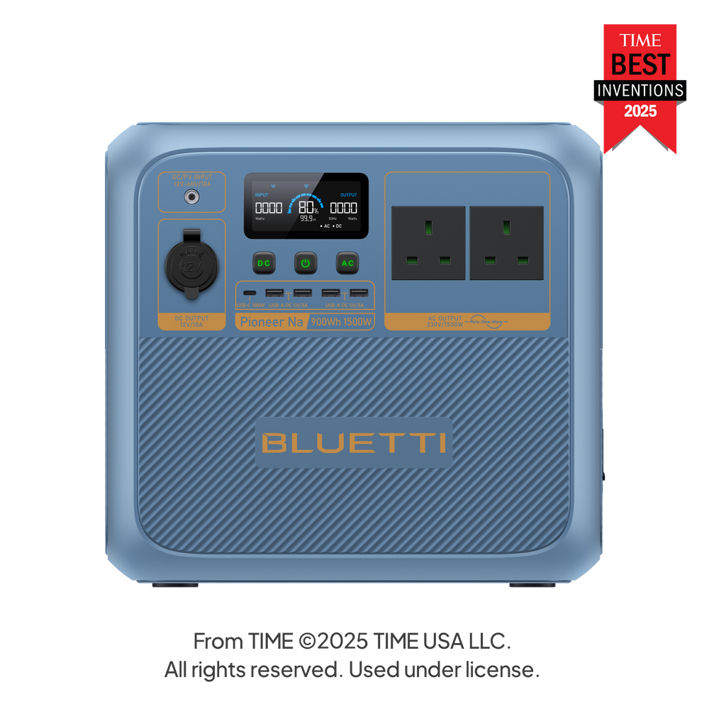 BLUETTI Pioneer Na Portable Power Station (Sodium-ion) | 1,500W 900Wh