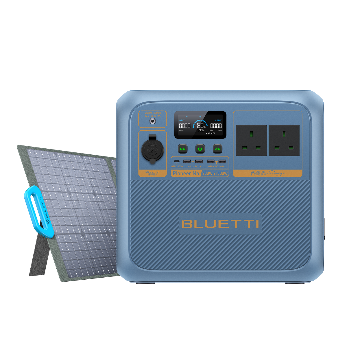 Pioneer Na + 200W 900 Wh Capacity 200 W Solar Panel