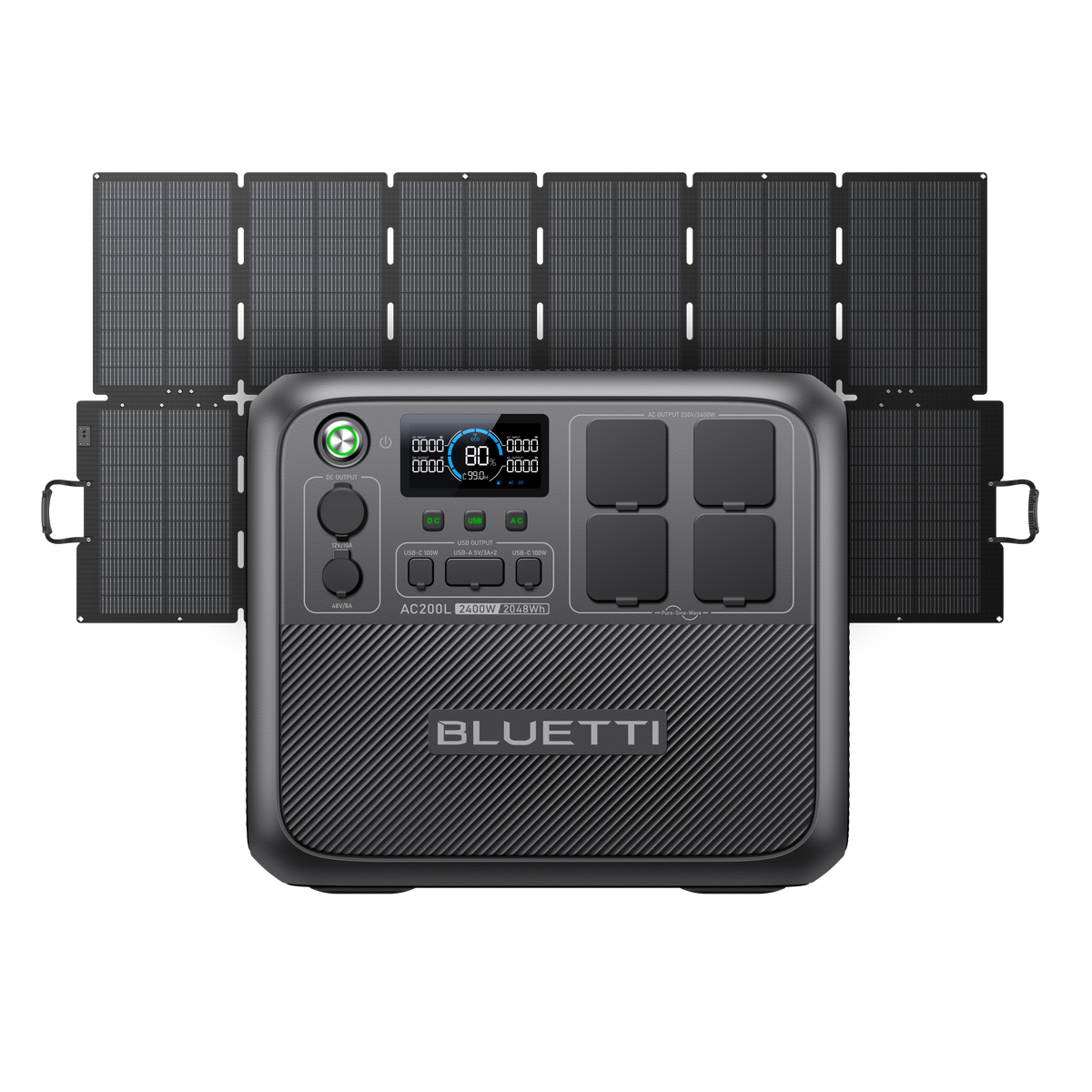 BLUETTI AC200L Expandable Power Station | 2,400W 2,048Wh
