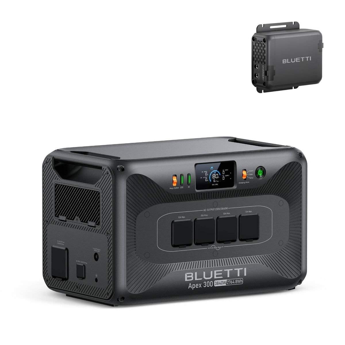 BLUETTI Apex 300 Portable Power Station | 2,764.8Wh 3,840W（Amazon）