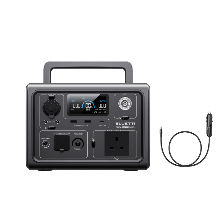 BLUETTI EB3A Portable Power Station | 600W 268Wh