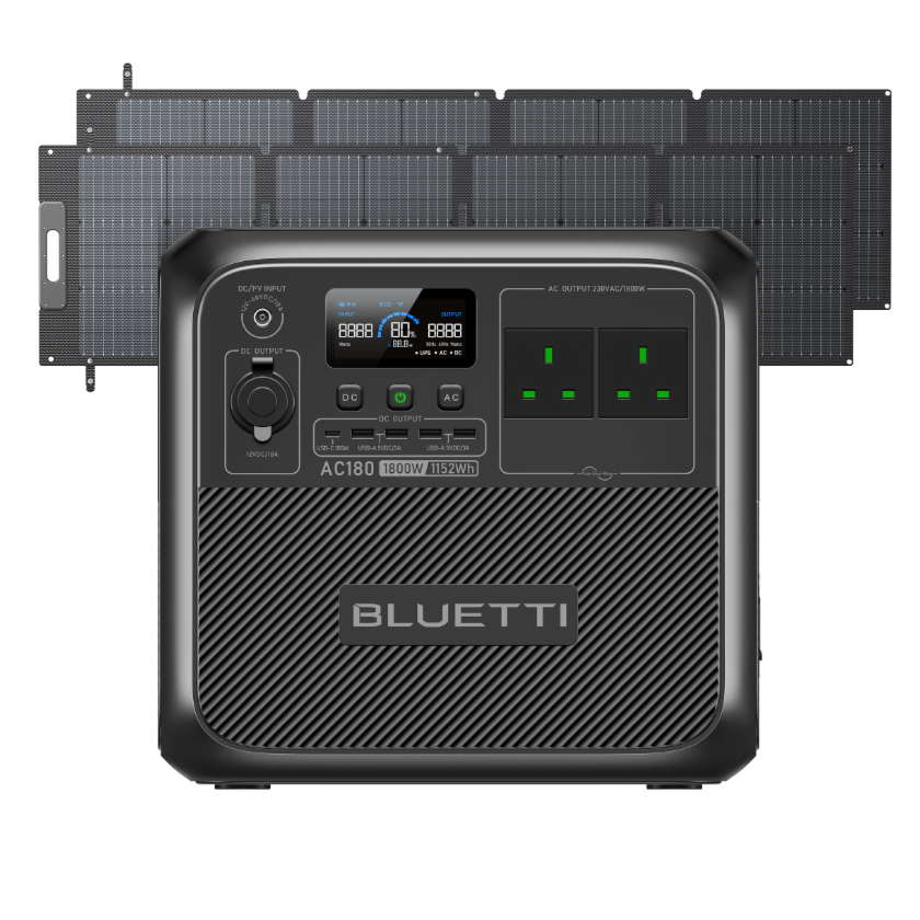 BLUETTI AC180 Portable Power Station | 1,800W 1,152Wh