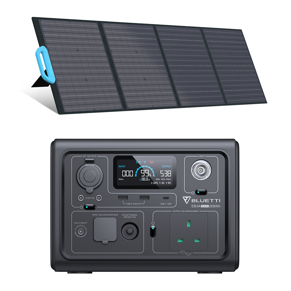 BLUETTI EB3A Portable Power Station | 600W 268Wh (Amazon)