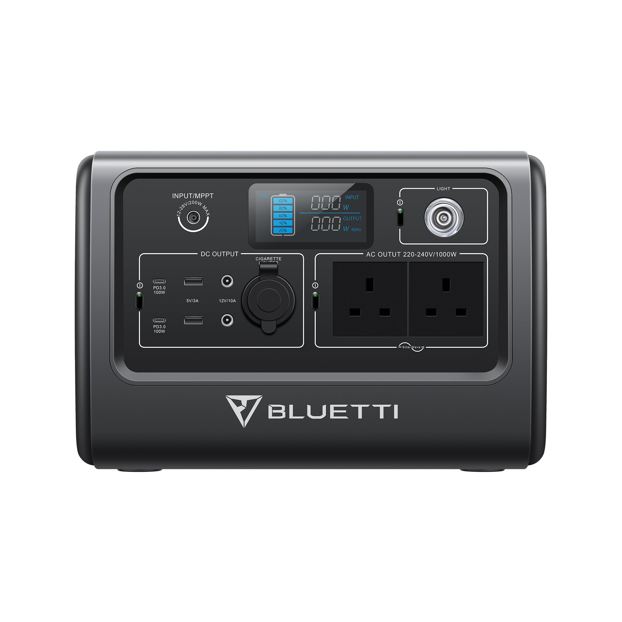 BLUETTI EB70 Portable Power Station | 1,000W 716Wh